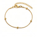 Bracelet Lina, bracelet doré