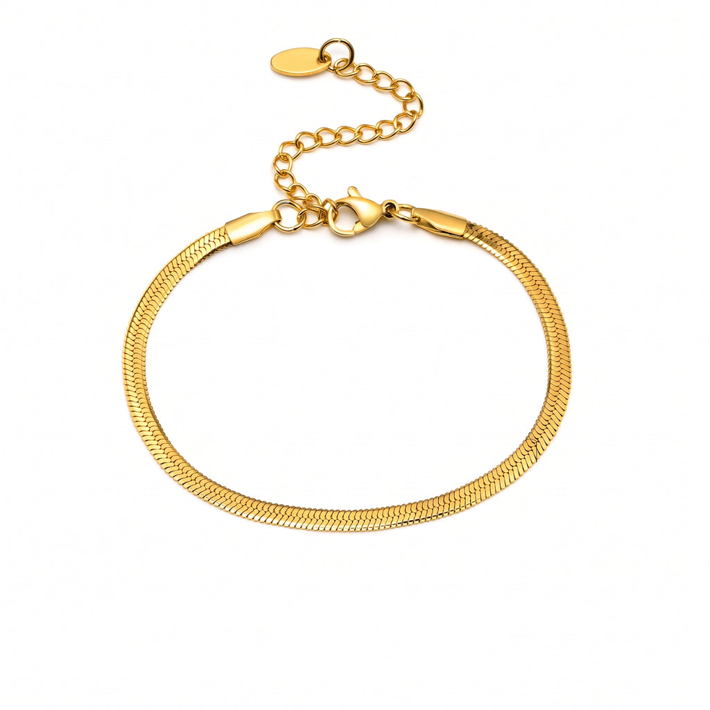 Bracelet Greta, bracelet doré