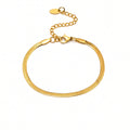 Bracelet Greta, bracelet doré
