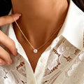 Collier Élia, collier doré