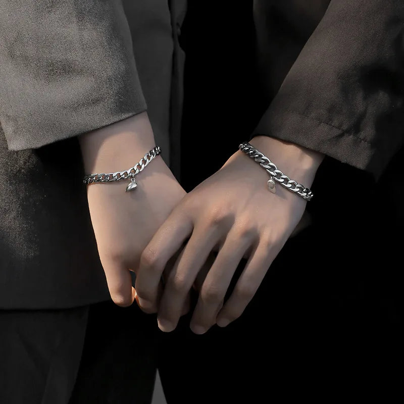 Bracelets Le Baiser, bracelets couple – vue 3