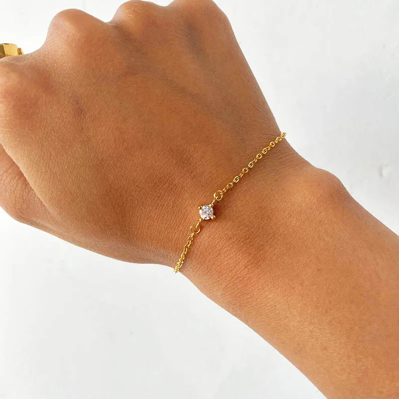 Bracelet Ida, bracelet doré – vue 2