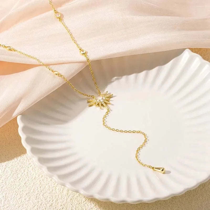 Collier Mila, collier doré – vue 3