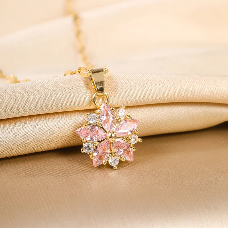 Collier Romy, collier doré – vue 2